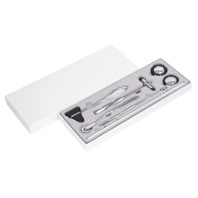 (As show, One size) 5PCS Neurological Hammer Set Stainless Steel Multifunctional Portable Medical Hammer Set for Nervous System Exam
