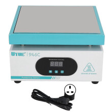 (As show, One size) Preheating Station 600W Intelligent LED Digital Display Thermostat Preheating Platform Safe Electronic Hot Plate