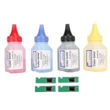 (As show, One size) 4 Colors Toner Refill Powder for W2090A 119AK W2091A 119AC W2092A 119AY W2093A 119AM Printers