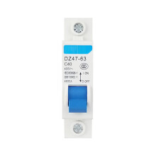 (As show, One size) Miniature Residual Current Circuit Breaker 1 Pole 400V Household Electric Leakage Protector DIN Rail