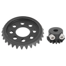 (As show, One size) Spur Gear Steel Pinion High Strength 2:1 Ratio Drive Accessories 520400020001 6mm