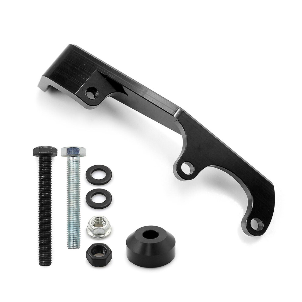 (As Show, One Size) Clutch Master Cylinder Brace, Aluminium Master Cylinder Bracket Replacement For Subaru Wrx Sti 2008- Black 6909775631300