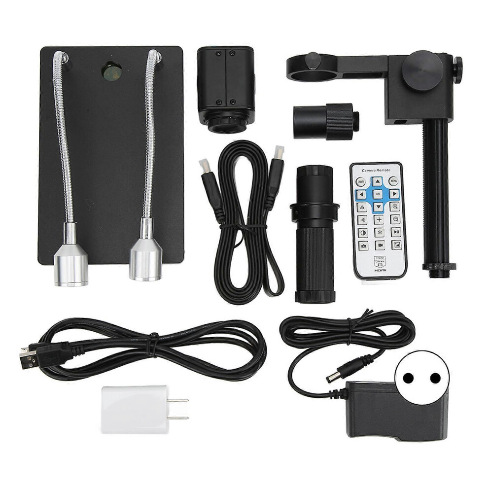 (As show, One size) Microscope Industrial Microscope Camera Full HD 24MP 2K 1080P 60FPS with 150X Lens for Phone Repair AC 100240VEU Plug-image-OPC-PHDB8RX-NEW