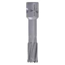 (As show, One size) Annular Core Drill Bit 50mm Depth Efficient Precise Cutting 40CR Carbide Hollow Core Drill Bit 16mm/0.63in
