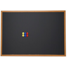 Blackboard Magnetic Wooden Framed Office Notice Chalk Board 30 x 45cm