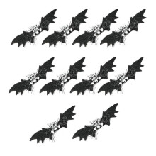 (Cross skull wings) 10lots Luxurious Hairpin Adjustable Halloween Headwear Stage Performances Hairpin for Halloween Festivities