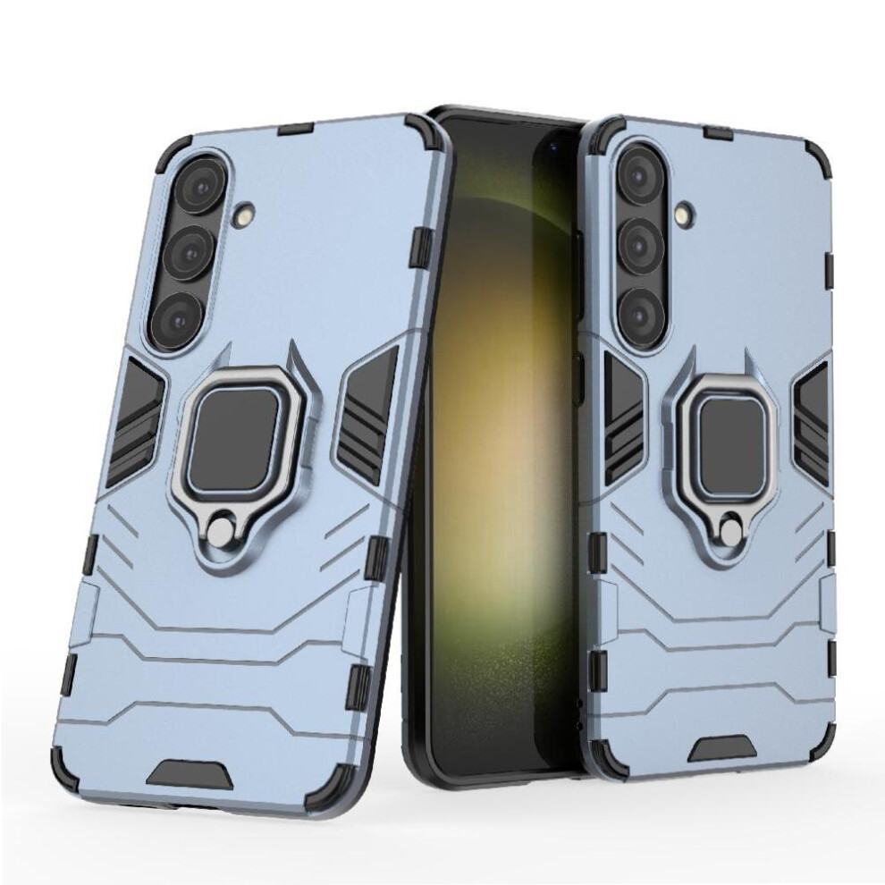 ( ) Case For Samsung Galaxy S25 5G Military Drop Protection 360Rotating Ring Kickstand Shockproof Cover Gray 764563531653