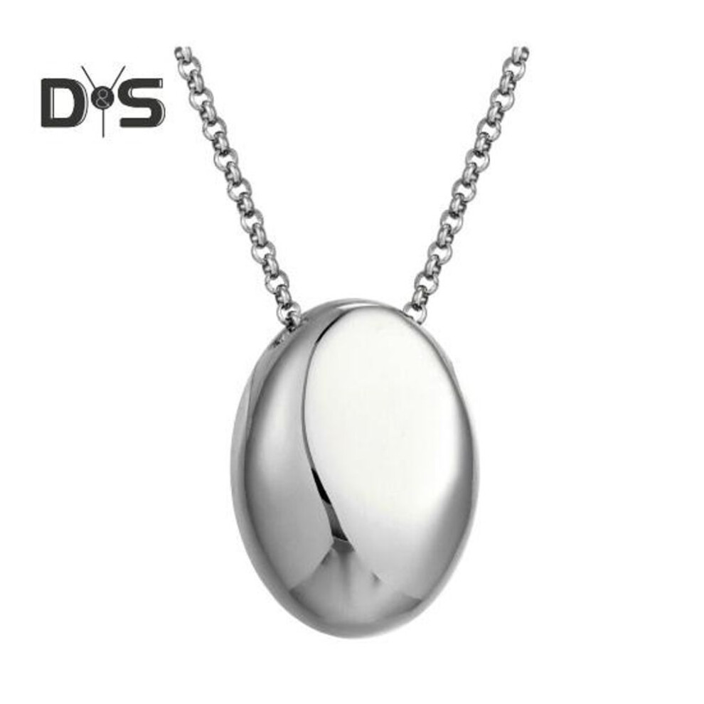 (silver) Women Sweater Chain Single-layer Alloy Stone Pendant Clothes Jewelry Dating Prom Party Garment Decoration Necklace