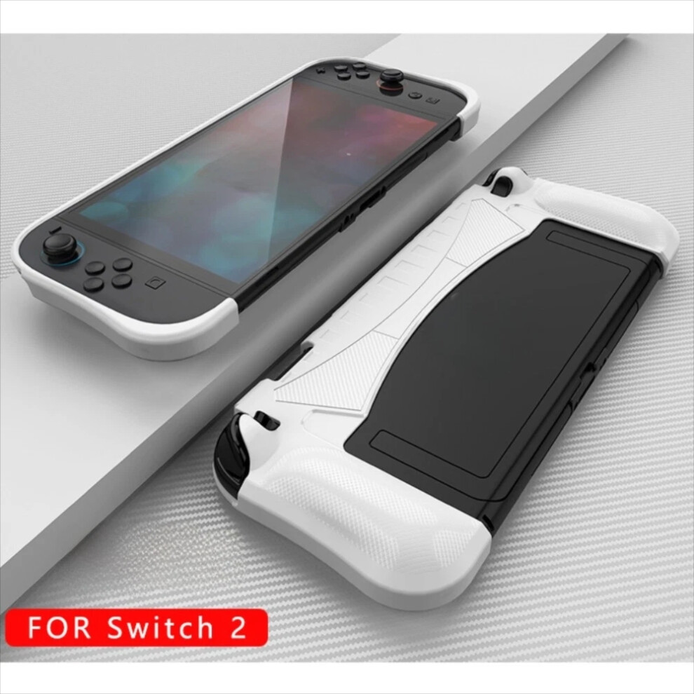 (White) 1X Tpu Protective Shell Shockproof Cover Handheld Console Case For Nintendo Switch 2 Uk White 6963793414666