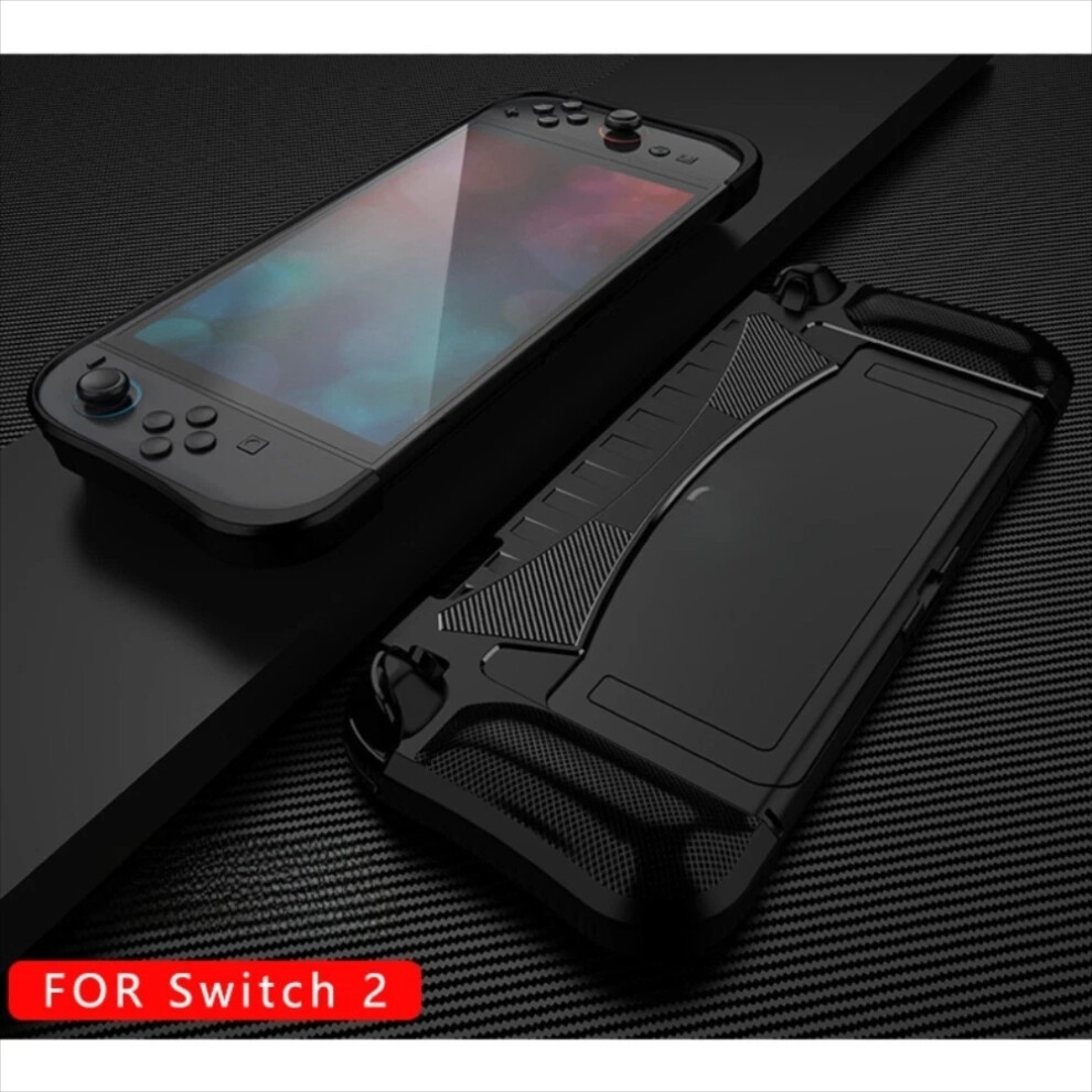 (Black) 1X Tpu Protective Shell Shockproof Cover Handheld Console Case For Nintendo Switch 2 Uk Black 6963793414659