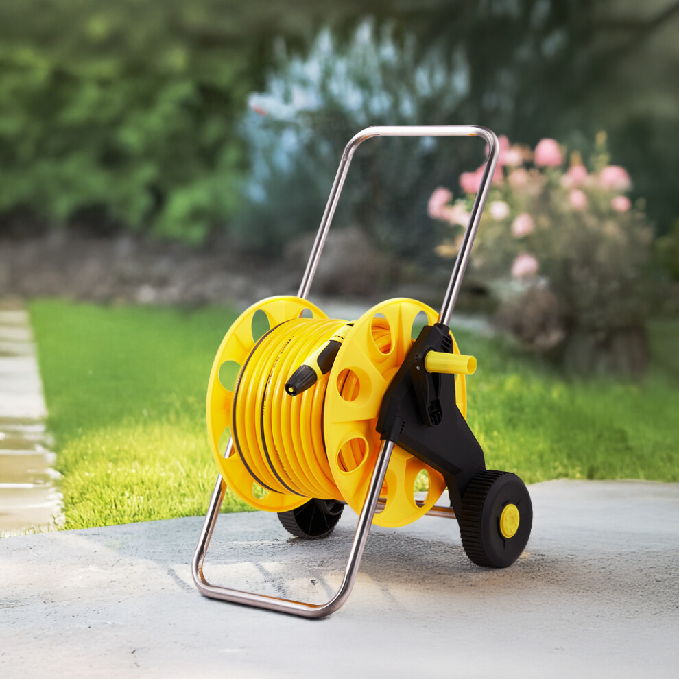 40m Garden Hose Reel Cart