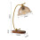 Living And Home Flower-Shaped Glass Table Lamp 6