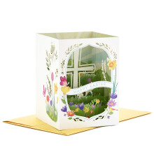 Hallmark Paper Wonder Religieuze weergavebare pop-up paaskaart (Gods zegeningen)