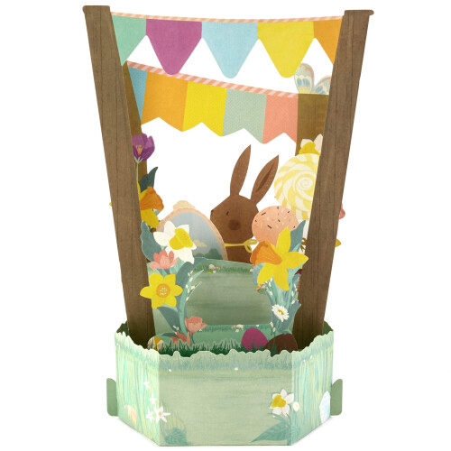 Hallmark Paper Wonder Displayable Pop Up Easter Card (Easter Bunny) 1