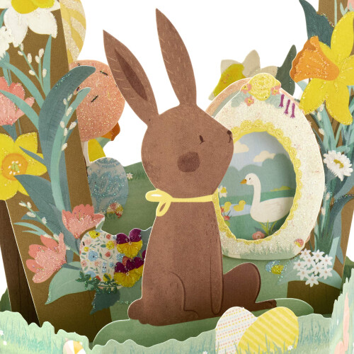 Hallmark Paper Wonder Displayable Pop Up Easter Card (Easter Bunny) 2