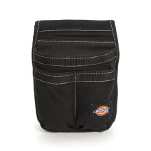 Schwarz Dickies Aufbewahrungstasche fr Werkzeug- und Arbeitsgrtel, 4 Taschen, gepolsterte Einschubtasche, strapazierfhiges Segeltuch mit Schnappve
