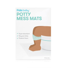 Frida Baby Potty Mess Mats, Wegwerp, Super-absorberend, 20 Stuks