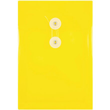 Plastov    ob   lky JAM PAPER so zap   nan   m na gomb   ky a    n   rku - 6 1/4 x 9 1/4 -    lt    - 12 kusov/balenie