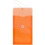 JAM PAPER Plastic Envelopes with Button & String Tie Closure - 6 1/4 x 9 1/4 - Bright Orange - 12/Pack 2