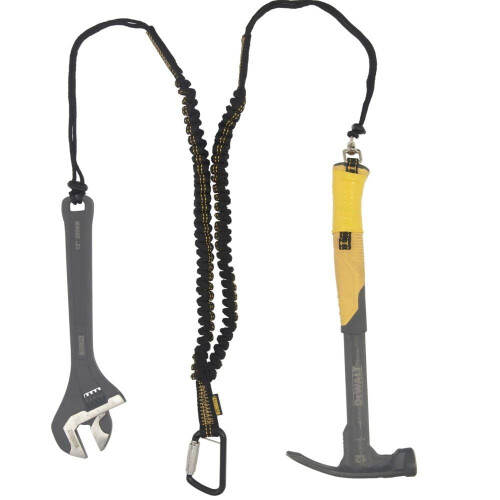 DeWalt Dewalt 15 lbs 51 in Elastisch Polyester & Aluminium Dubbele Tool Lanyard 2
