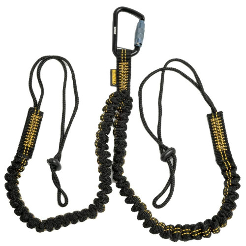 DeWalt Dewalt 15 lbs 51 in Elastisch Polyester & Aluminium Dubbele Tool Lanyard
