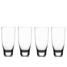 Nambe Vie Highball lasit | 16 unssia korkeat cocktaillasit juomavedelle, mehulle ja muille juomille | 4 kirkkaiden lasien sarja | Suunnittelija Neil