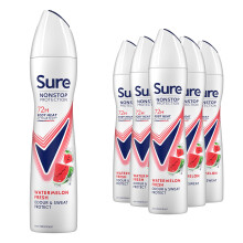 (Uplift&Fresh-6PK) Sure Women 72H Nonstop Protection Deodorant