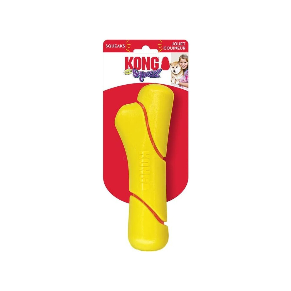 Kong Squeezz Tennis Stick Dog Toy Large