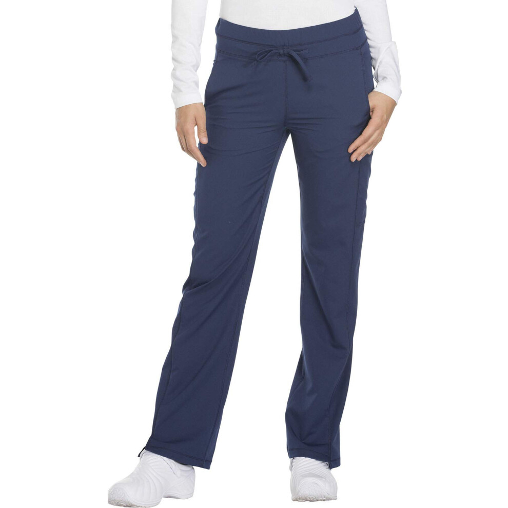 Dynamix Scrubs for Women  Drawstring Cargo Pants for Women DK130P  L Petite  Navy