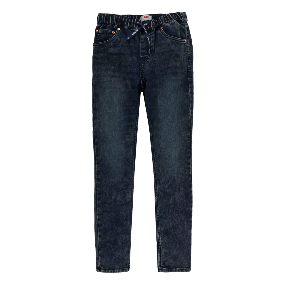 Levi's Boys' Skinny Fit Pull On Jeans  Marsh Carbon  2T