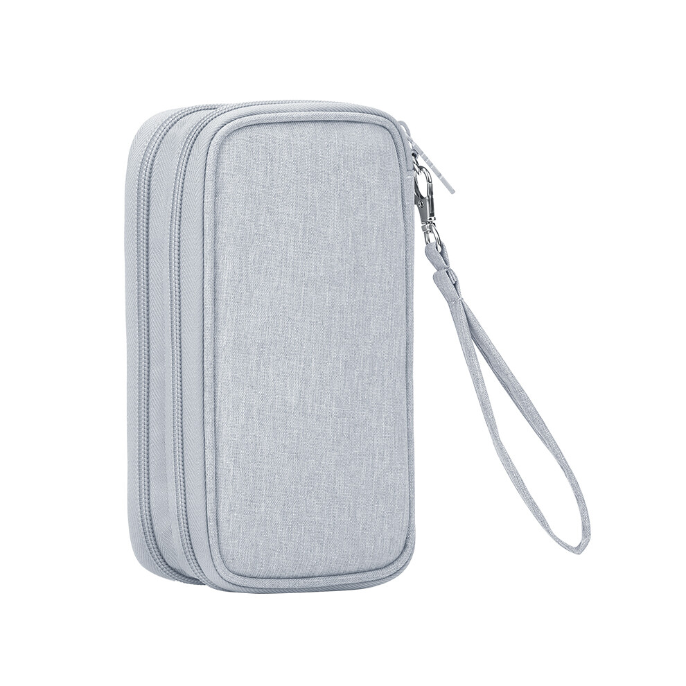 (Grigio) Custodia Per Hdd, Custodia Per Scheda, Custodia Protettiva, Custodia Per Caricabatterie Usb, Custodia