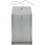 JAM PAPER Plastic Envelopes with Button & String Tie Closure - 6 1/4 x 9 1/4 - Smoke Grey - 12/Pack 2