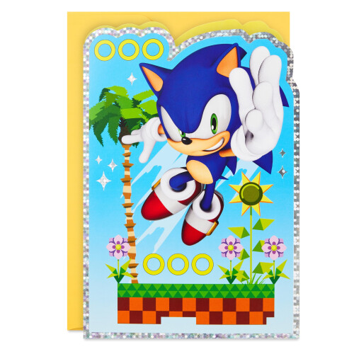 Verre à Vin Sonic The Hedgehog - 10ème Anniversaire - Japon