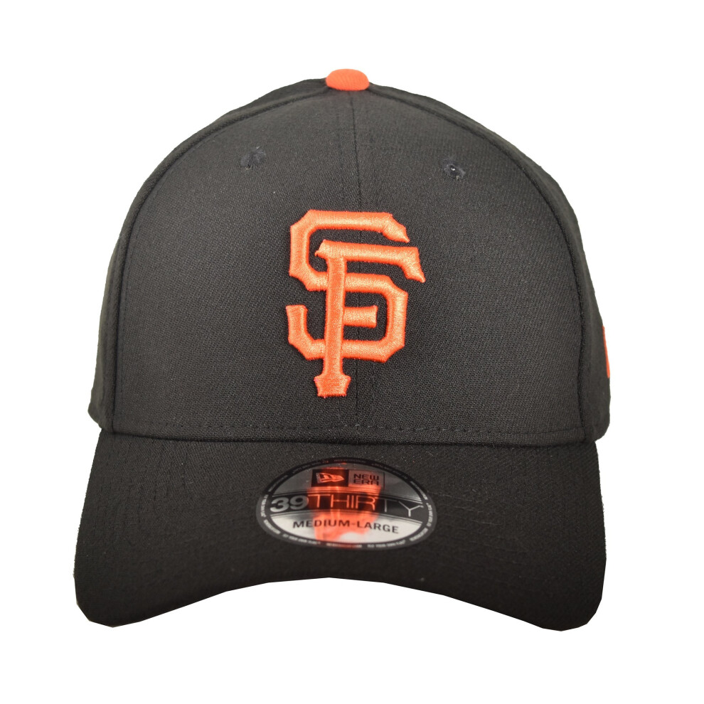 New Era Mlb San Francisco Giants Team Classic Game 39Thirty Stretch Fit Cap Small/Medium Black