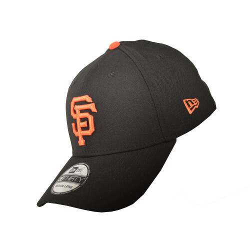 New Era MLB San Francisco Giants Team Classic Game 39thirty Stretch Fit Cap Black Small/Medium 1