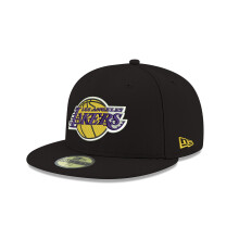 P   nska ofici   lna    iltovka NBA Los Angeles Lakers 59FIFTY Fitted 7.5 cierna