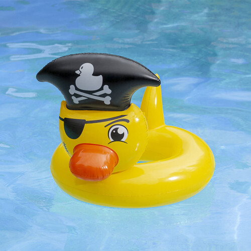 Poolmaster Swimming Pool Float Pirate Duck Tube  Multi Large 2