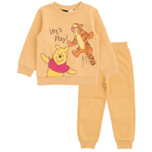 Disney Winnie the Pooh Tigger infantil beb meninos moletom de l e cala jogger conjunto amarelo 18 meses