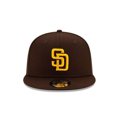 New Era New Era San Diego Padres Basic 9FIFTY Snapback Brown 1