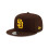 New Era New Era San Diego Padres Basic 9FIFTY Snapback Brown 1