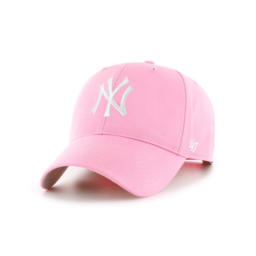 47 New York Yankees Hoed Baby Jongens Meisjes (0-12 Maanden) Basic Mvp Verstelbare Pet Roze Roze-image