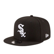 Gorra snapback b sica New Era 9Fifty MLB Chicago White Sox, color negro y blanco, 11591069, talla nica