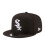 New Era New Era 9Fifty MLB Chicago White Sox Basic Black/White Snapback Hat 11591069 One Size 1