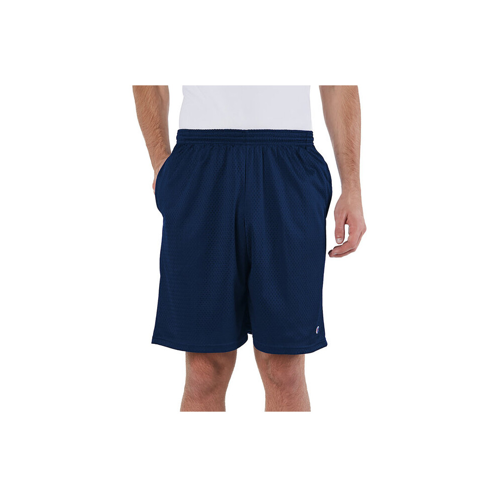 Champion Adult Mesh Short With Pockets - Athletic - S(D0102hi31wv) Grey