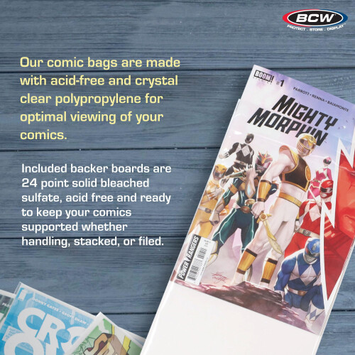 BCW Premade Current Comic Bag & Board (50Count) 2