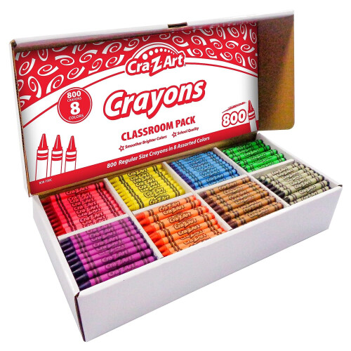Trail Maker 100 Pack Crayons Bulk For Kids, | Ubuy - View #5