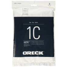 Oreck HEPA Replacement Bag for Venture and Venture Pro Canister Vacuum Cleaners  AK10020  2-Pack