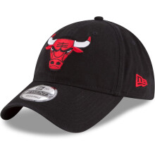 Gorra ajustable New Era NBA Core Classic 9TWENTY, talla nica (Chicago Bulls, negra)