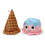 Kidrobot Yummy World Walter Waffelkegel Eisportionierer Plüsch 3