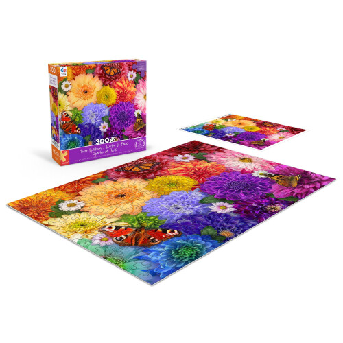 Ceaco - Flower Spectrum - 300 Oversized Piece Jigsaw Puzzle 2